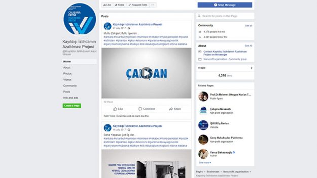 Kayıtdışı İstihdamın Azaltılması Projesi, Sosyal Medya